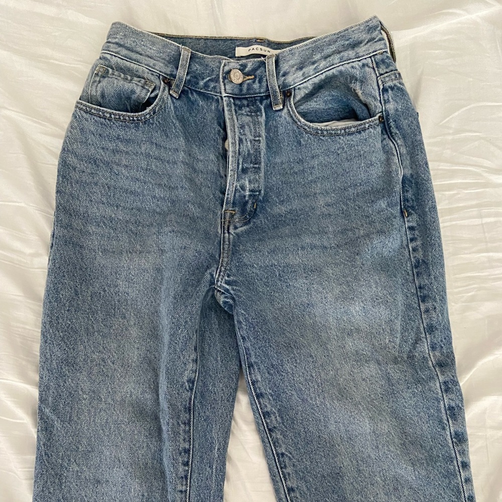 PACSUN high rise straight jeans